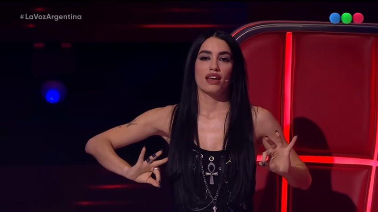 Lali Espósito en La Voz Argentina