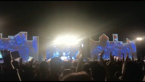 Así se vivió la fiesta de La Renga en Fernández Oro