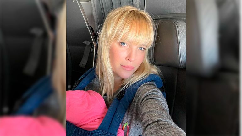 Luisana Lopilato habló del primer viaje que hizo en avión con su hija Cielo