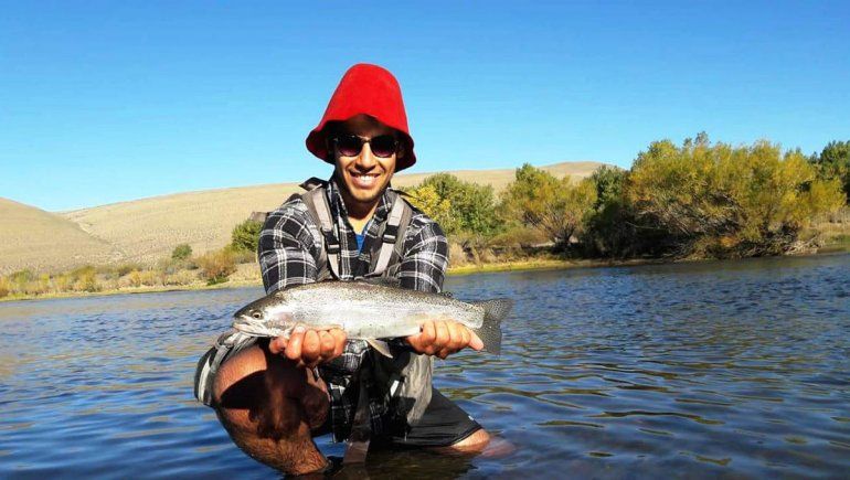 Torneo de pesca en las aguas del Río Agrio