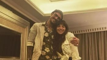 Daniel Osvaldo y Gianinna Maradona. Daniel Osvaldo y Gianinna Maradona.