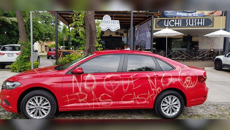 México: hombre infiel fue escrachado por su amante