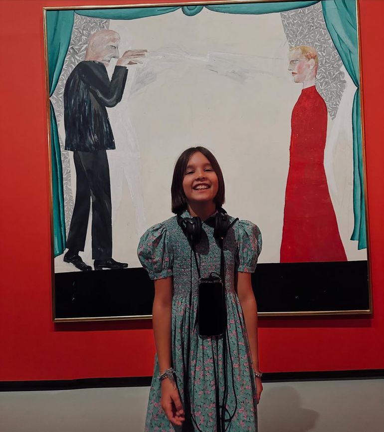 La hija más chica de Dolores Barreiro parece seguir los pasos de sus padres modelos. La hija más chica de Dolores Barreiro parece seguir los pasos de sus padres modelos.