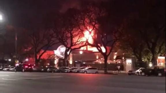 Se incendió un reconocido restaurante porteño