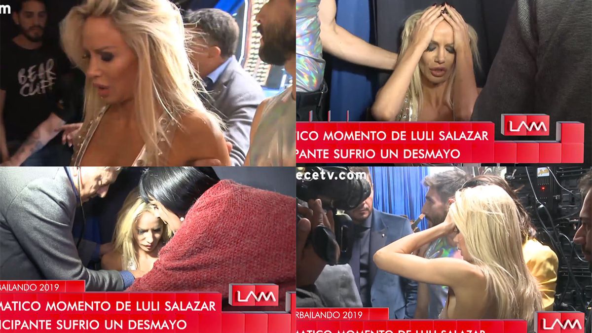 El anticipo del falso desmayo de Luciana Salazar en Showmatch