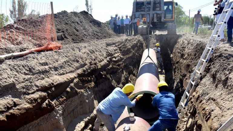 La obra de la colectora está en un avance del 6% entre los dos tramos.