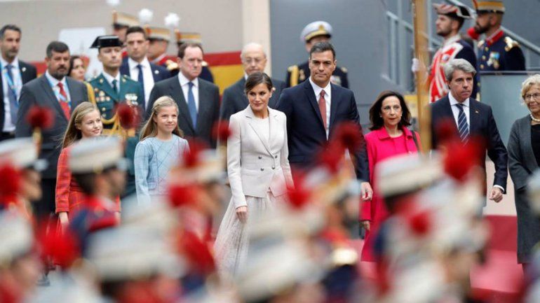 España: abuchearon al presidente en el desfile por el Día Nacional