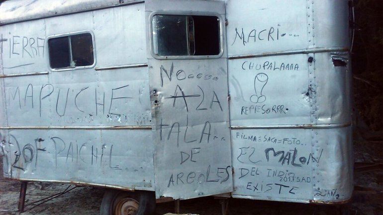 Tierra mapuche Lof Paichil