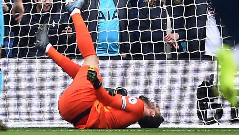 Mirá la terrible lesión que sufrió Lloris, el arquero de Tottenham y la Selección francesa