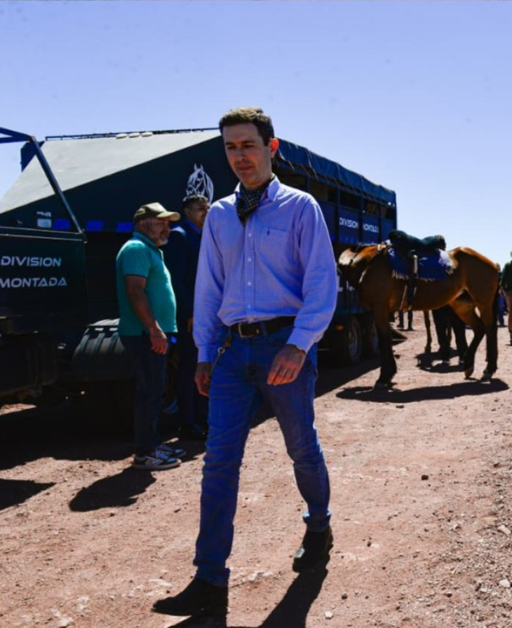 Diego García Rambeaud, secretario de Producción de Neuquén. Foto: Prensa Producción