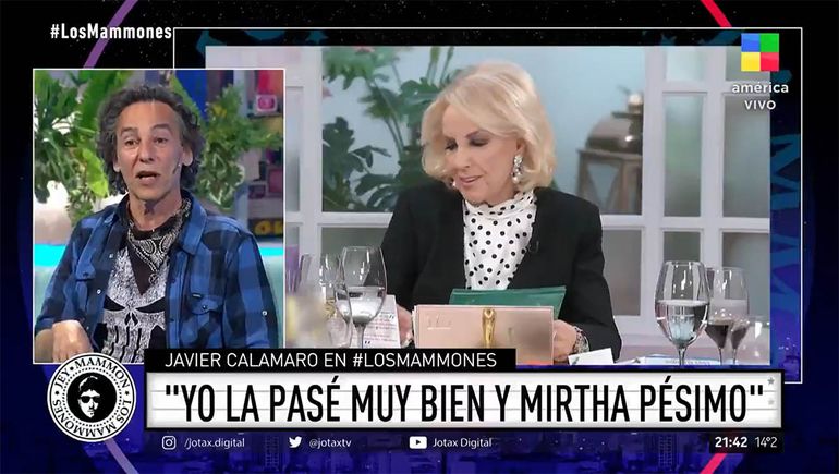 El incómodo momento de Javier Calamaro en lo de Mirtha Legrand