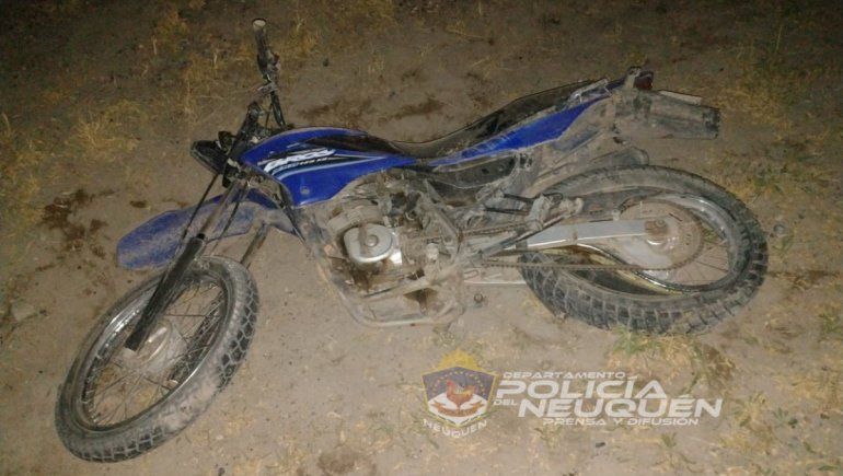 El nene de 13 años que murió iba abordo de una moto junto a otro joven. Un auto los chocó de atrás en la Ruta 237.