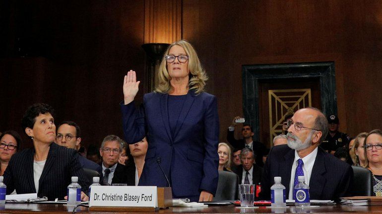 Christine Blasey contó detalles del abuso que sufrió en 1982.