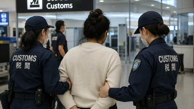 La mujer levantó las sospechas de las autoridades japonesas que la investigaron y descubrieron que llevaba casi un kilo de coaína en su cuerpo. | LM Neuquen La mujer levantó las sospechas de las autoridades japonesas que la investigaron y descubrieron que llevaba casi un kilo de coaína en su cuerpo.
