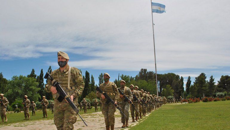 59 soldados voluntarios se sumaron al histórico RIM 10 de Covunco