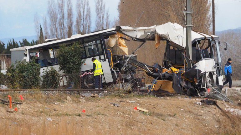 Cuatro chicos murieron en el acto. Las víctimas tenían entre 11y 17 años.