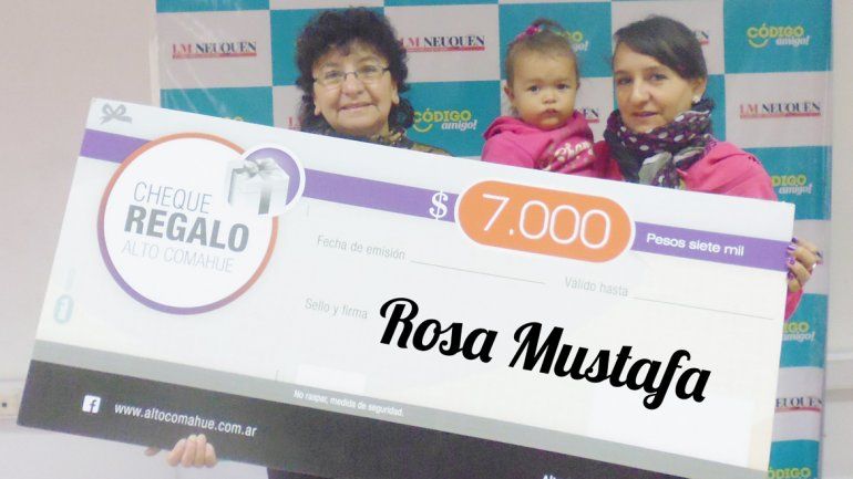 Rosa festeja su cumpleaños en tres días y ya recibió un regalo anticipado de LM Neuquén