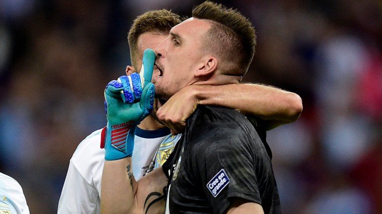 ¿Por qué Armani perdió la titularidad en la selección argentina?