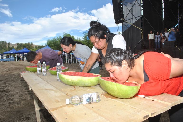 Quién come más sandía