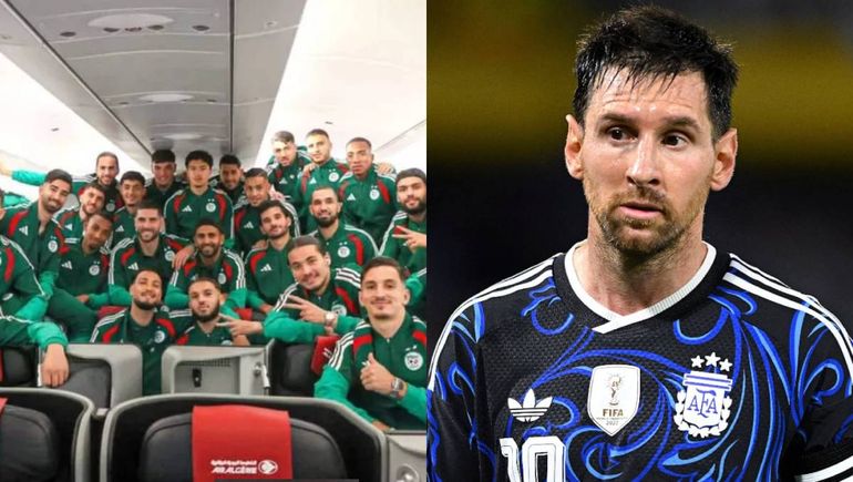 Un jugador de Argelia le puso picante a la previa con Argentina con una frase contra Messi: qué dijo