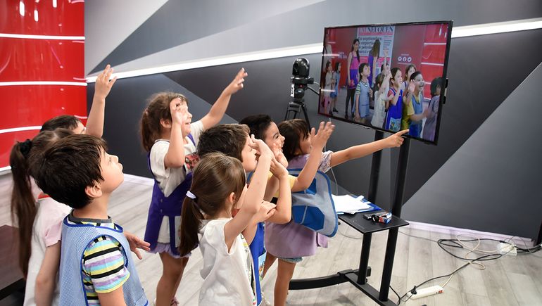 La sala Lila del Jardín 1 llenó de color y sonrisas el diario