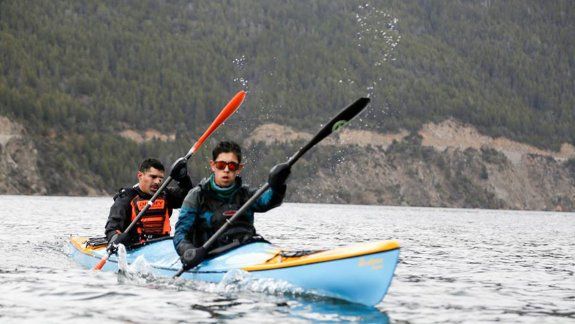 Daniel Sáez, un triatleta que corrió el tetra del Chapelco el año pasado, debutará en la Regata junto a Cristian Lincoleo en la categoría Travesía Doble.