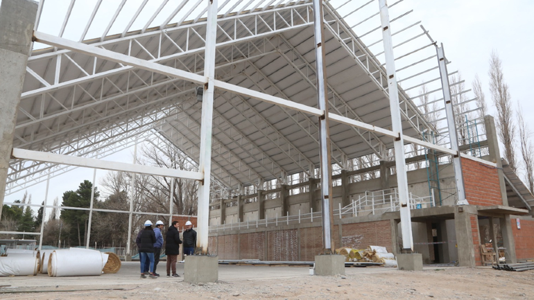 El intendente Mariano Gaido confirmó la fecha de inauguración del SAF / Foto Prensa Municipio