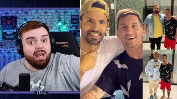 el desopilante detras de escena de la cena de messi e ibai el desopilante detras de escena de la cena de messi e ibai