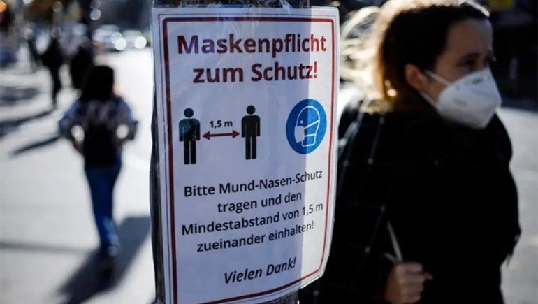 Alarma por la situación del COVID en Alemania.