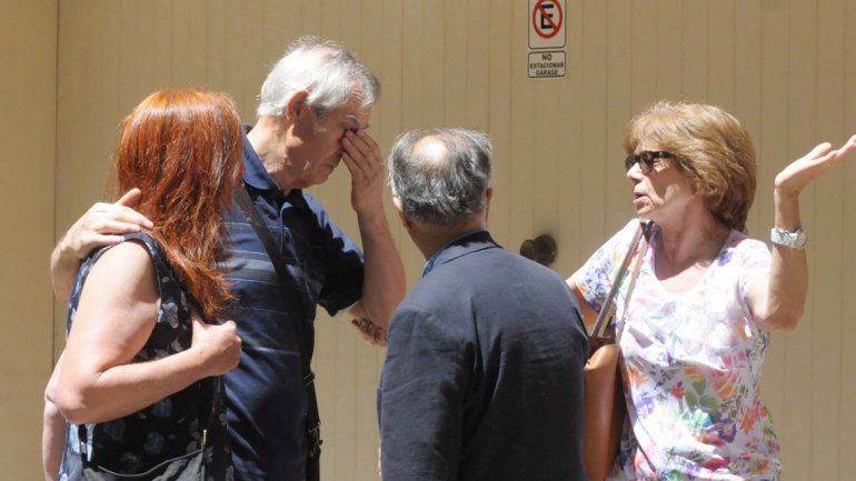 Familiares de la mujer asesinada