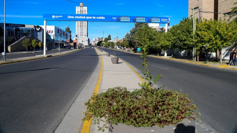 Neuquén, una ciudad casi vacía por el extenso feriado de Semana Santa