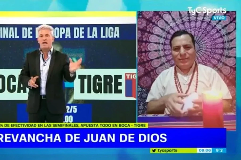 ¿Qué pronosticó el vidente Juan De Dios para la final Boca-Tigre?