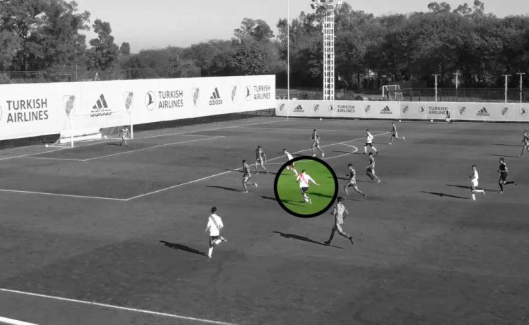 Gambeteó a cinco y definió a lo crack: mirá el golazo de la joyita de River