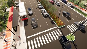 Avenida Mosconi: un proyecto en etapas para no cortar la circulación del tránsito | LM Neuquen Avenida Mosconi: un proyecto en etapas para no cortar la circulación del tránsito