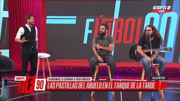 El reproche en vivo de músico futbolero que incómodo a Vignolo