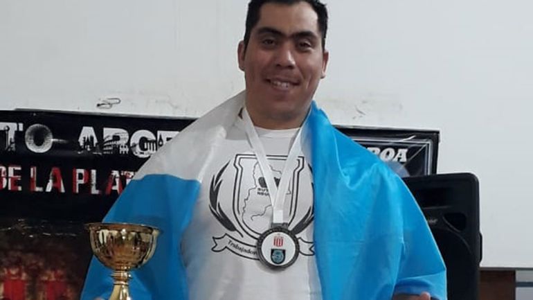 Emilio Mansilla ganó en despegue su segunda medalla de oro.