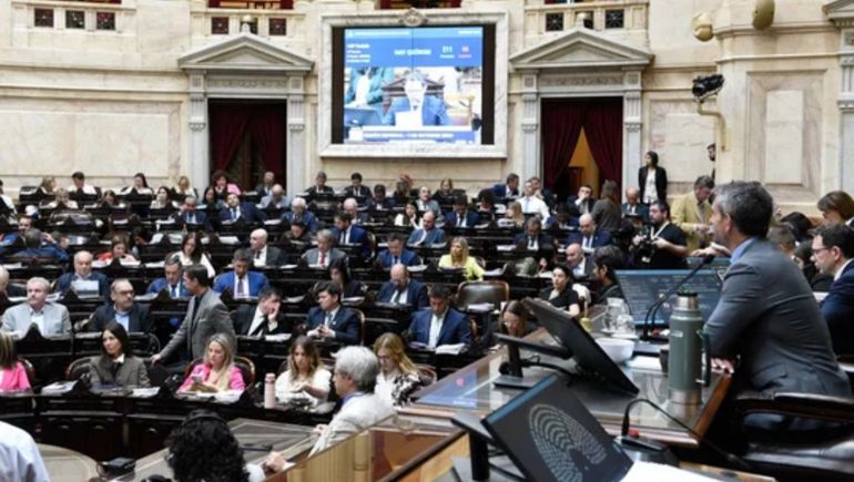 La Cámara de Diputados, escenario del debate por el veto a la Ley de Financiamiento Universitario.