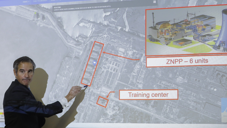La OIEA, preocupada por la hostilidad en Ucrania