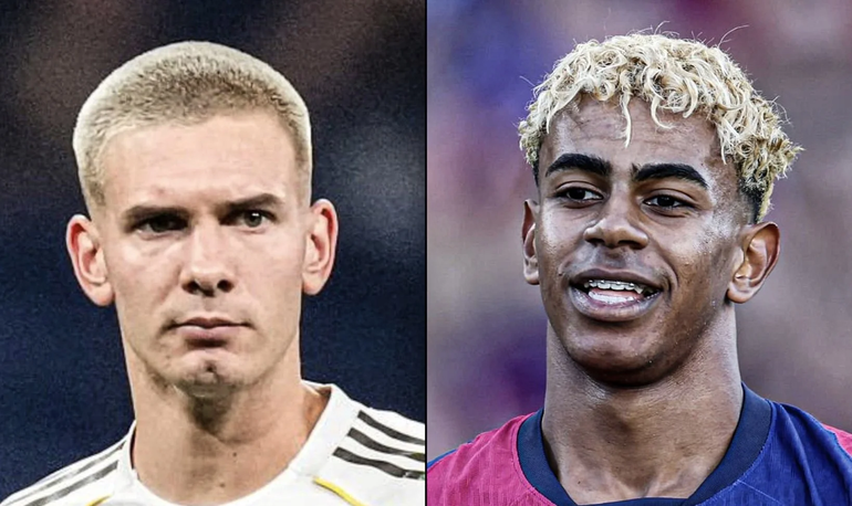 Dos figuras se enfrentan en el clásico español entre Real Madrid y Barcelona. | LM Neuquen Dos figuras se enfrentan en el clásico español entre Real Madrid y Barcelona.