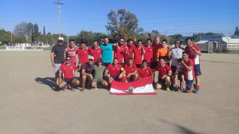 Las coronas del Integración fueron rojas y verdes