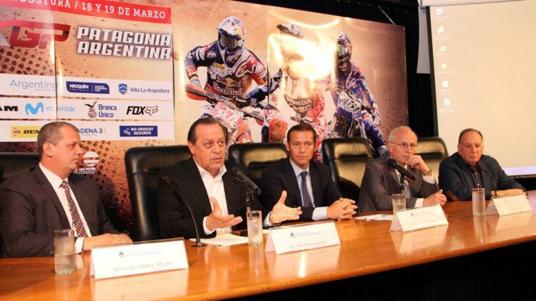 Gutiérrez participó de la presentación del Mundial de Motocross 2017