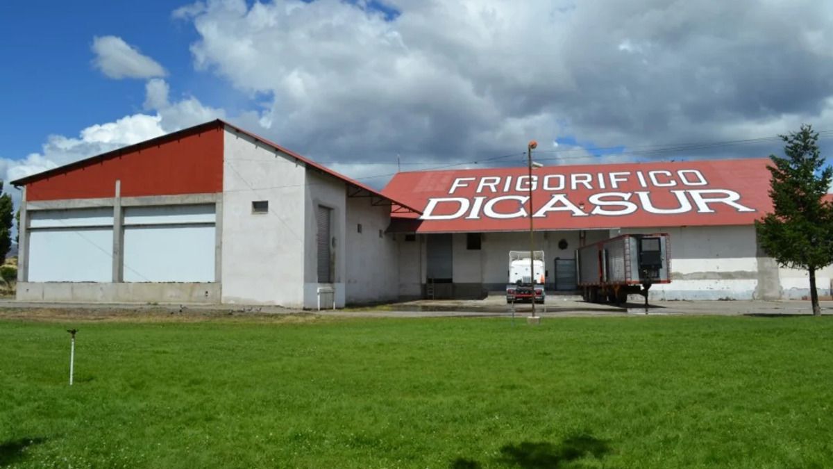 Frigorífico Dicasur, de Trevelin, Chubut.