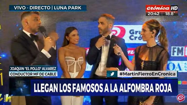 La insólita cábala de El Pollo Álvarez para conducir los Martín Fierro de Cable