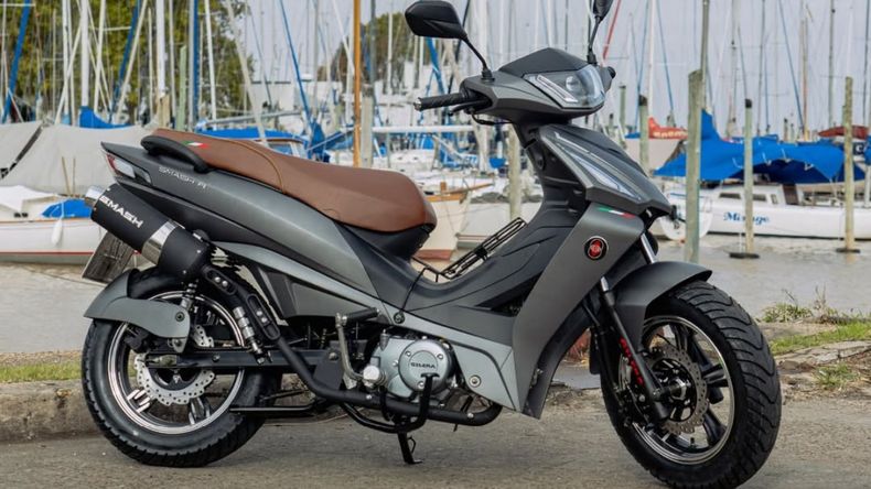 Gilera Smash, un ícono del segmento Cub. Foto: Instagram @gileramotorsarg.