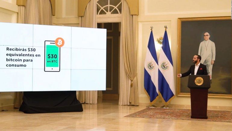 Nayib Bukele, presidente de El Salvador.