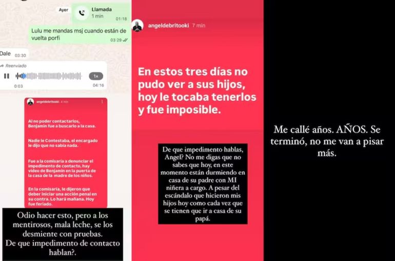 El posteo de la China Suárez El posteo de la China Suárez