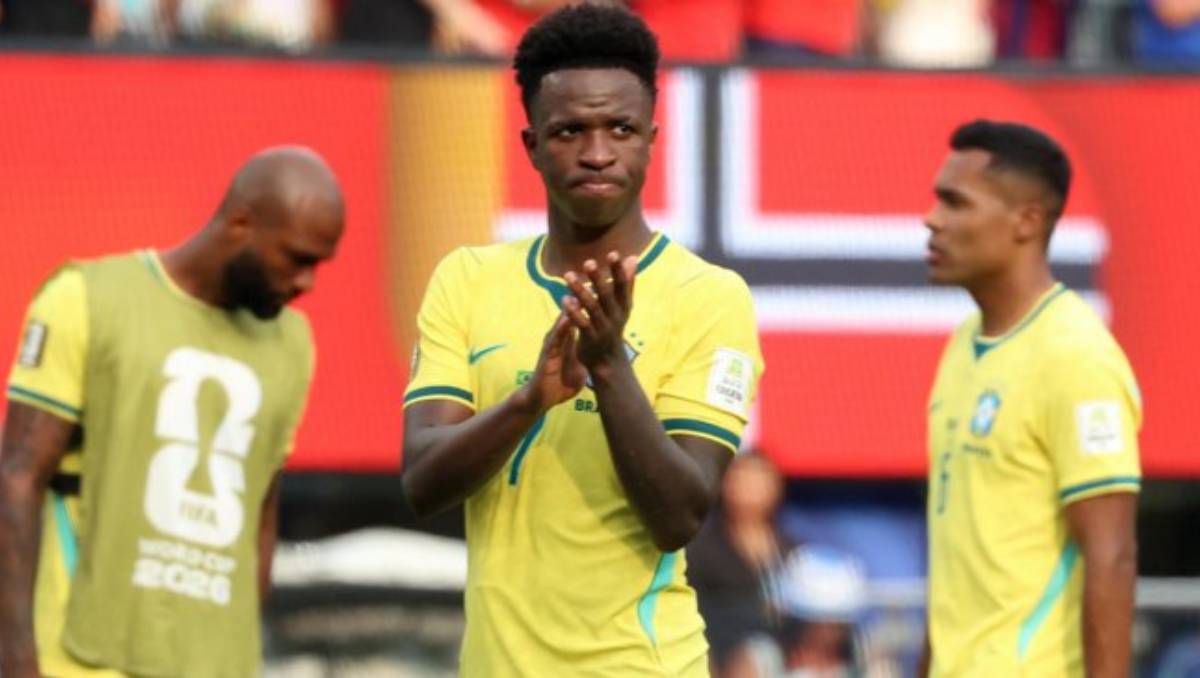 Fuerte descargo de Vinicius tras el rotundo fracaso de Brasil en el Mundial 2026