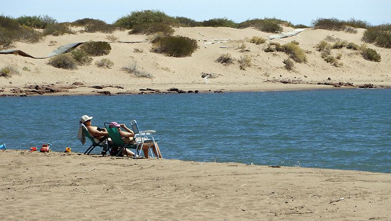 Las playas de arena blanca en Pueblo Blanco / Fotos