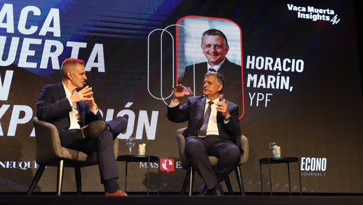 Horacio Marín reiteró que YPF mantiene un compromiso moral con los consumidores.