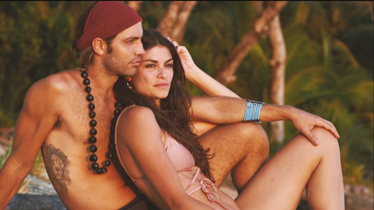 Benjamín Alfonso y su pareja.